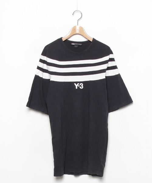 「Y-3」 半袖Tシャツ SMALL ブラック メンズ_画像1
