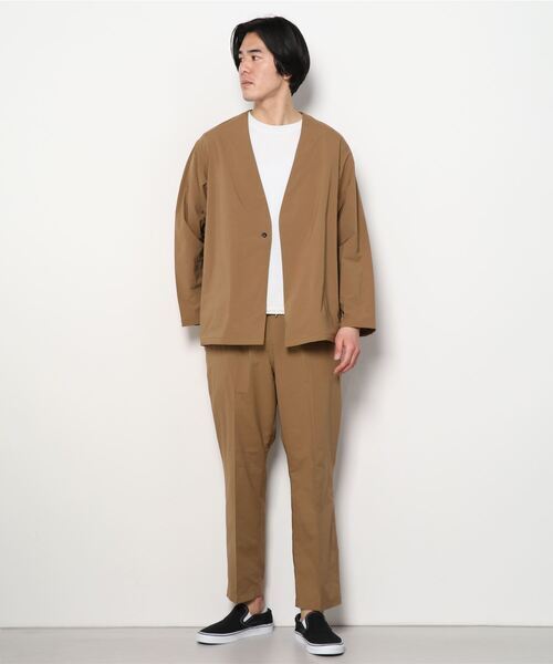 「BEAMS LIGHTS」 セットアップ MEDIUM カーキ メンズ_画像1