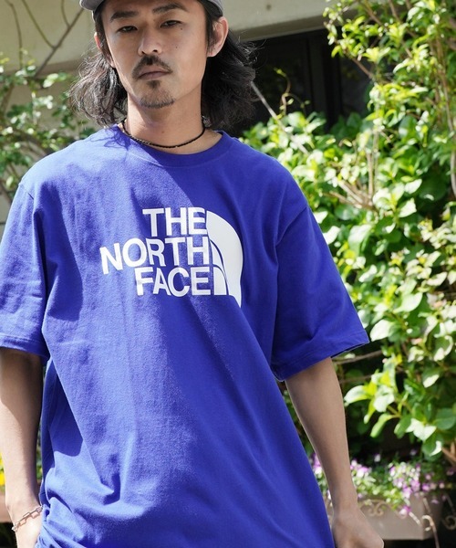 「THE NORTH FACE」 半袖Tシャツ X-LARGE ブルー系その他 メンズ_画像1