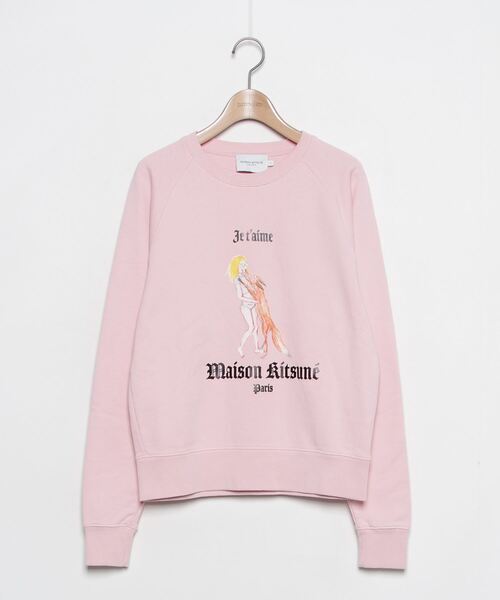 「Maison Kitsune」 スウェットカットソー S ピンク系その他 レディース_画像1