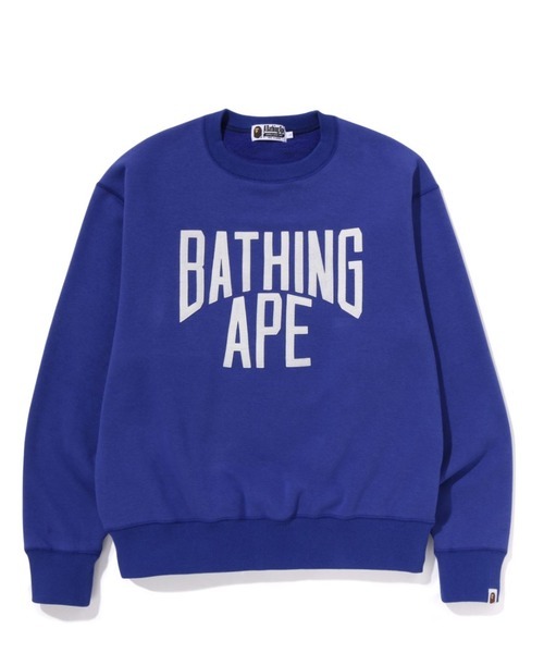 「A BATHING APE」 スウェットカットソー - ブルー メンズ_画像1