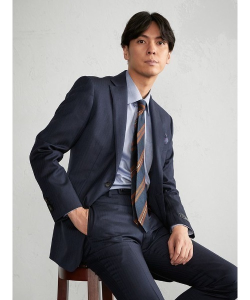 「Perfect Suit FActory」 スーツ AB6 ブルー メンズ_画像1
