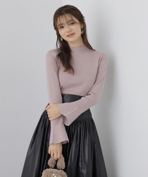 「PROPORTION BODY DRESSING」 長袖ニット SMALL ベージュ レディース_画像1