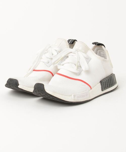 「adidas」 ローカットスニーカー 24cm ホワイト レディース_画像1