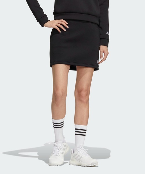 「adidas」 ミニスカート X-SMALL ブラック レディース_画像1