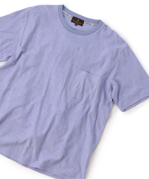 「MEN'S BIGI」 半袖Tシャツ 03 ブルー メンズ_画像1