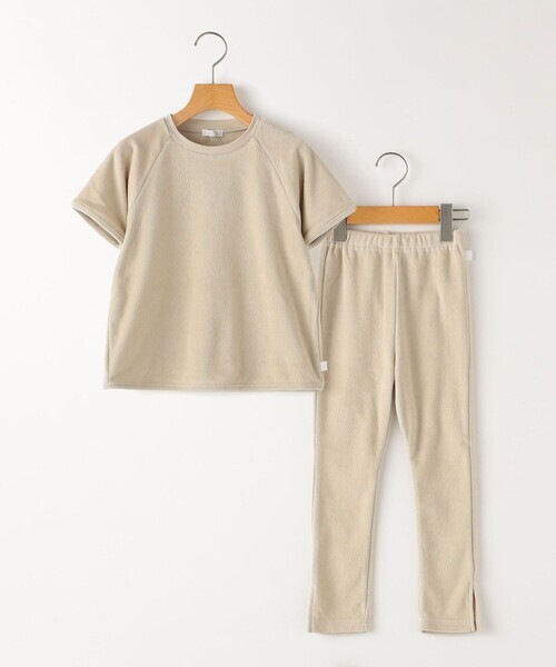 「SHIPS」 「KIDS」セットアップ SMALL ベージュ キッズ_画像1