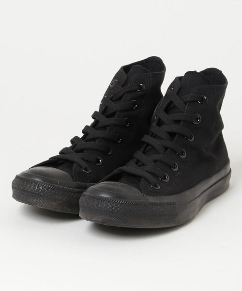 「CONVERSE」 ハイカットスニーカー 24cm ブラック レディース_画像1