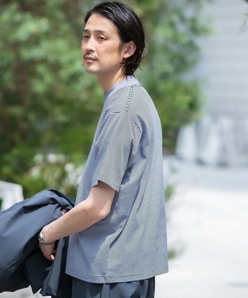 「URBAN RESEARCH DOORS」 半袖Tシャツ MEDIUM ブルー系その他 メンズ_画像1