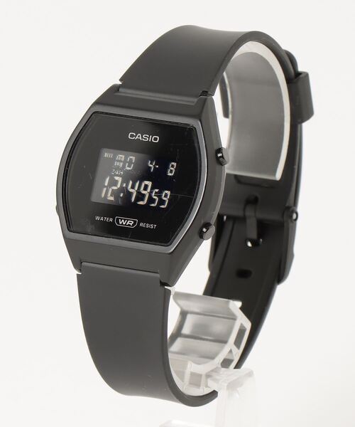 「CASIO」 デジタル腕時計 FREE ブラック メンズ_画像1