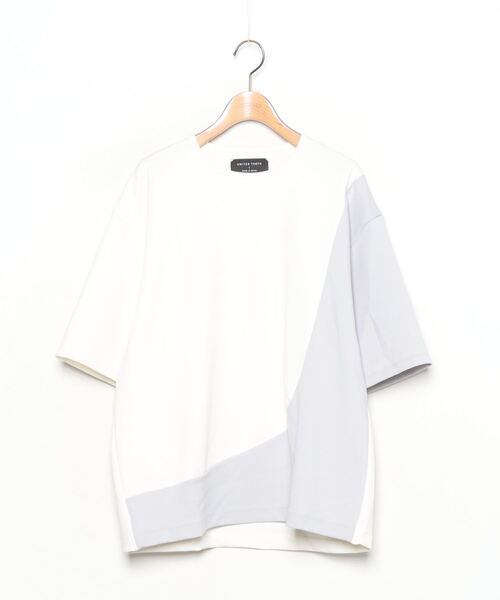 「UNITED TOKYO」 半袖Tシャツ 1 アイボリー メンズ_画像1