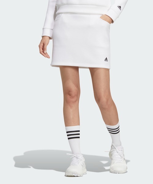 「adidas」 ミニスカート X-SMALL ホワイト レディース_画像1