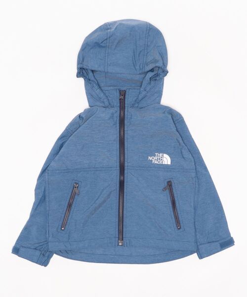 「THE NORTH FACE」 「KIDS」ジップアップブルゾン 140cm ブルー キッズ_画像1