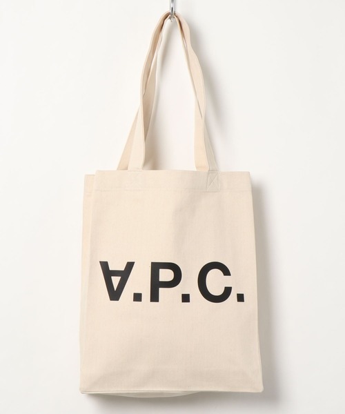 「A.P.C.」 トートバッグ ONESIZE アイボリー メンズ_画像1