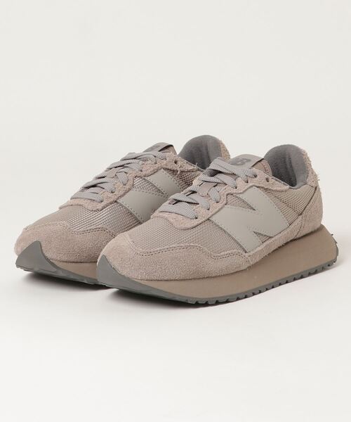 「New Balance」 ローカットスニーカー 23cm モカ レディース_画像1