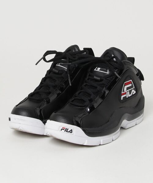 「FILA」 ローカットスニーカー 24.0cm ブラック メンズ_画像1