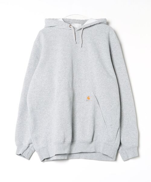 「Carhartt」 プルオーバーパーカー LARGE ヘザーグレー メンズ_画像1