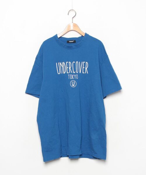 「UNDERCOVER」 半袖Tシャツ 4 ブルー メンズ_画像1