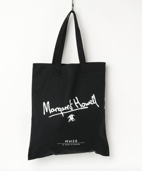 「MARGARET HOWELL」 トートバッグ - ブラック メンズ_画像1