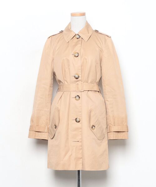 「A.P.C.」 トレンチコート X-SMALL ベージュ レディース_画像1