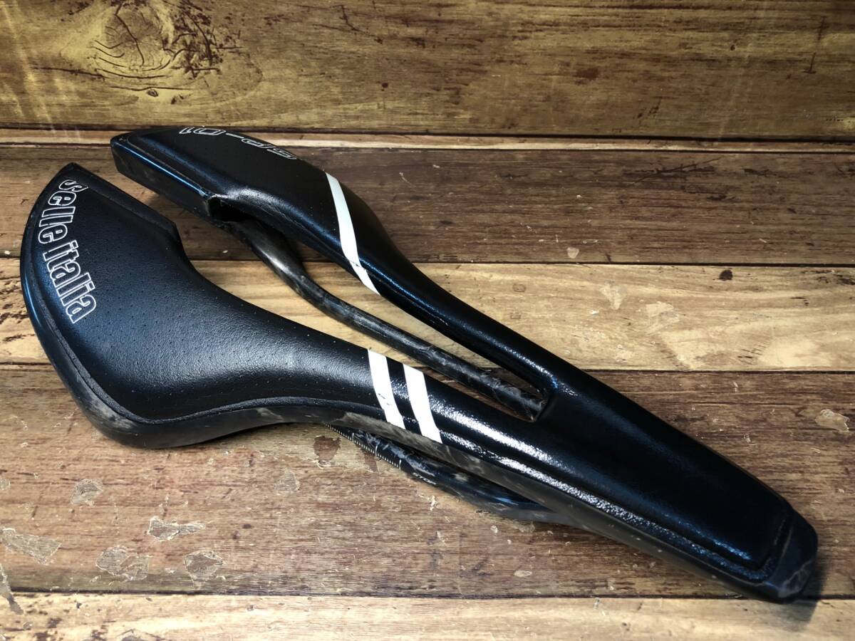 HT673 セライタリア selle italia SP-01 TEKNO SUPERFLOW 幅実測143mm_画像1