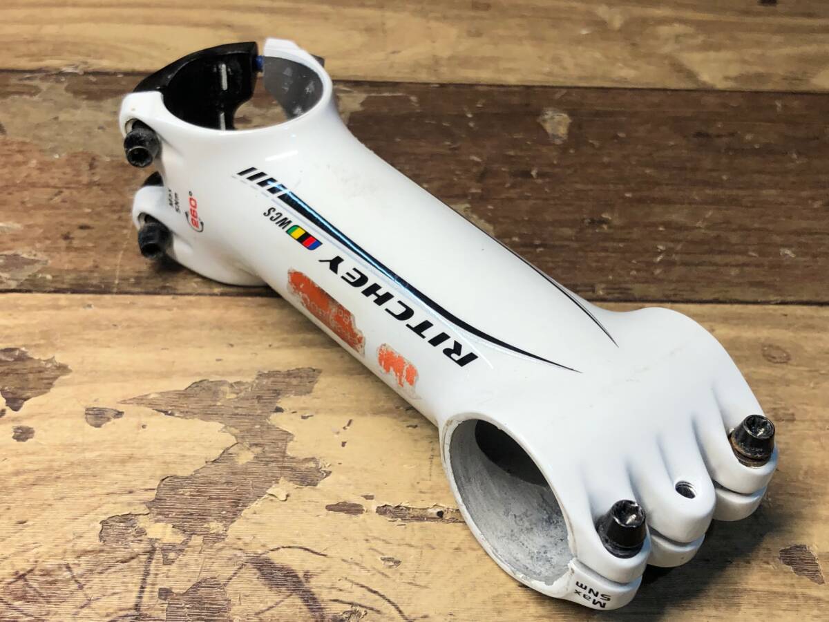 HT102 Ricci -RITCHEY WCS C260 aluminium stem 100mm 6° Φ31.8 OS white 