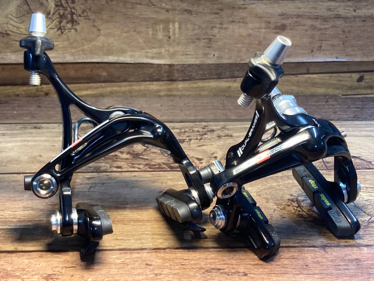 HQ108 カンパニョーロ Campagnolo スーパーレコード SUPER RECORD キャリパーブレーキセット リア シングルピボット ※錆あり_画像1