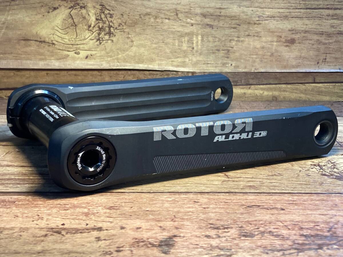 話題の人気 ROTOR ローター HN941 ALDHU Φ30 ROADAXLE 172.5mm クランクセット 3D+ クランク