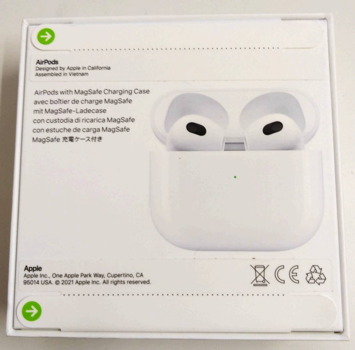 #26509A ★☆新品未開封★Apple Airpods 第3世代 MME73J/A ☆★の画像2