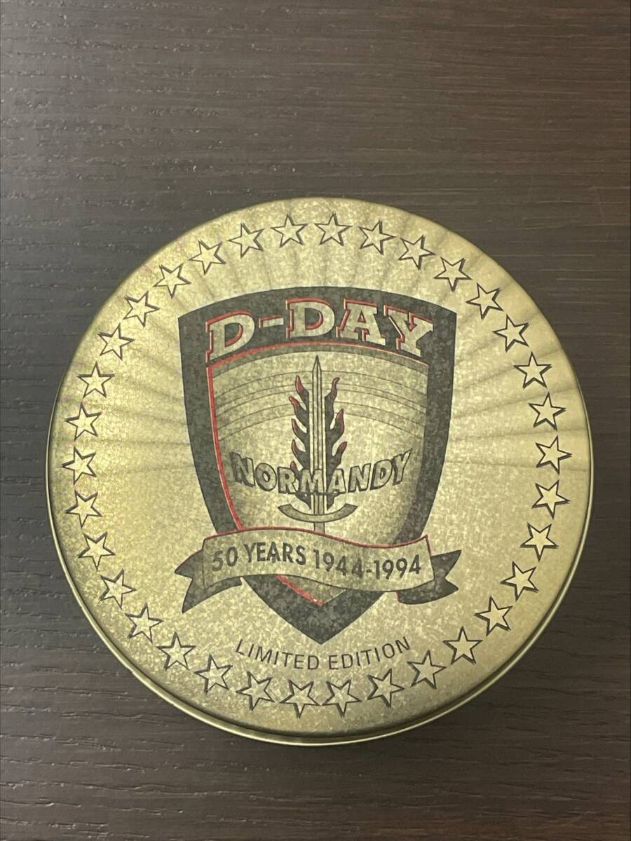 #26016 ★☆【Zippo/ジッポー】オイルライター D-DAY NORMANDY 50周年 1944-1994 専用丸缶ケース付 メモリアルジッポー☆★の画像6