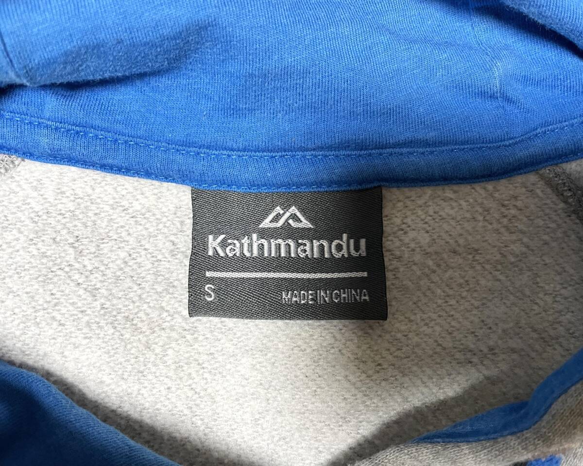 カトマンドゥ Kathmandu スウェットパーカー 裏起毛 ニュージーランド アウトドア カトマンズ KMD 希少品の画像8