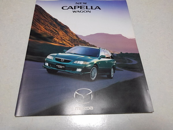 ●　NEW CAPELLA WAGON カペラ・ワゴン カタログ　2000年7月発行 mazda マツダ　自動車 パンフレット　※管理番号 mc263_画像1