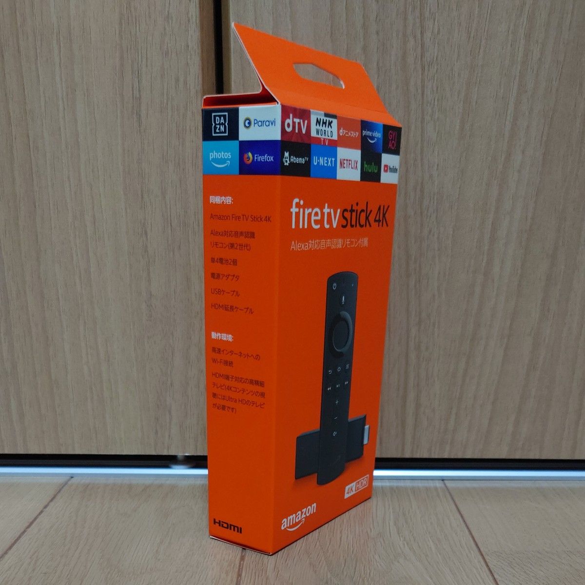 Amazon fire tv stick 4K HDR アマゾン