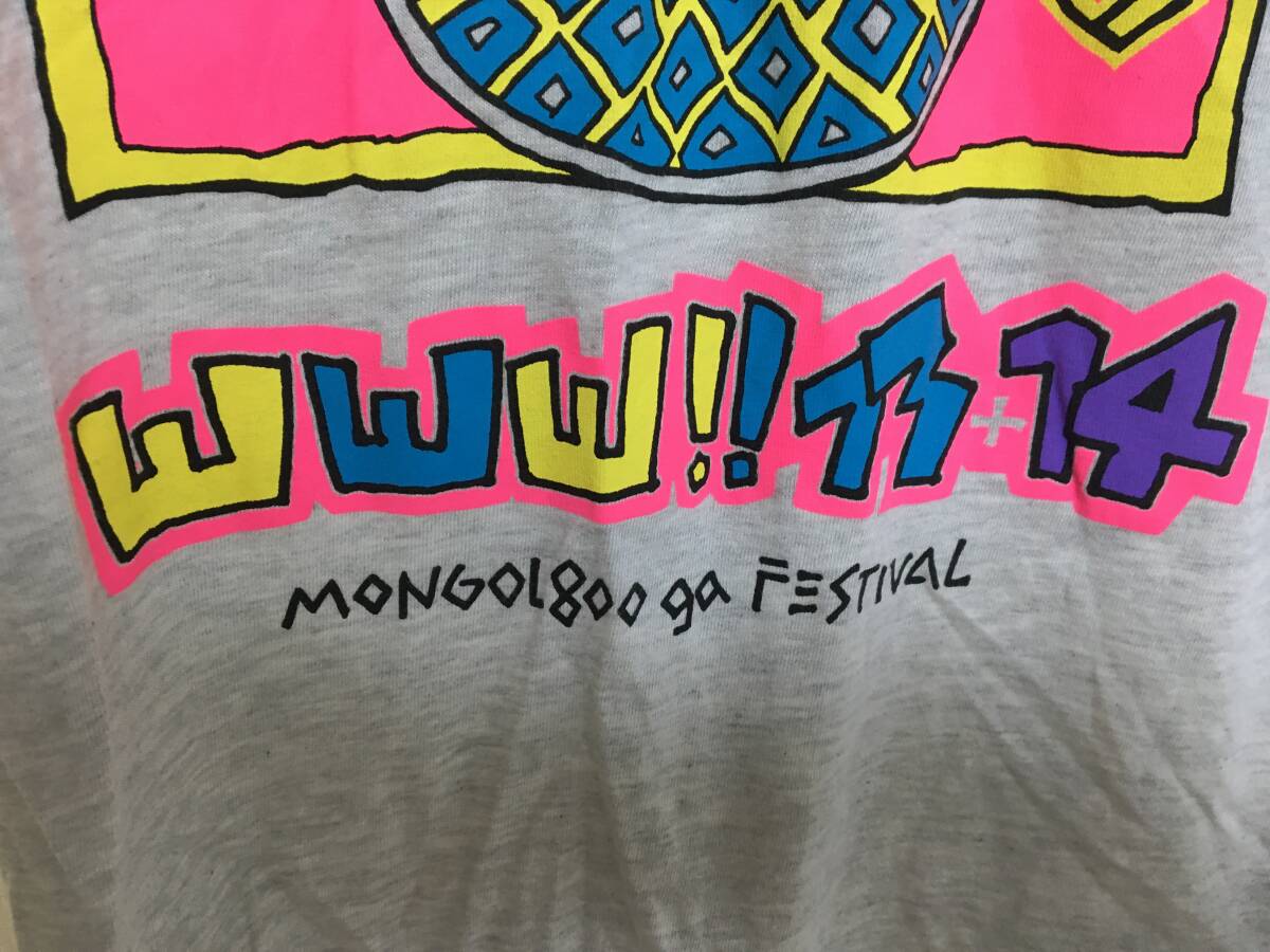 良品！MONGOL800■モンゴル800 Tシャツ サイズM 送料レターパックライト370円の画像2