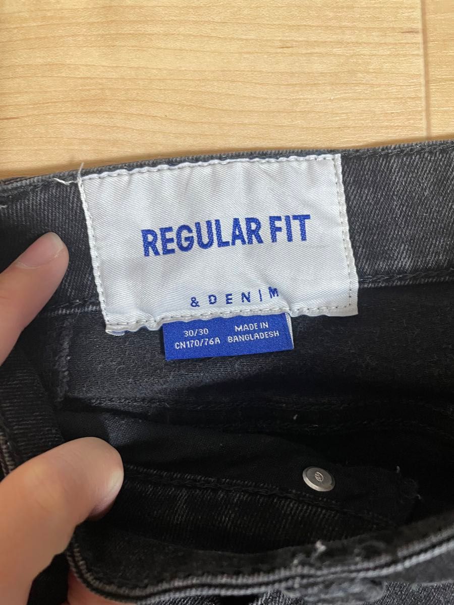 メンズ　H&M REGULAR FIT デニム　ジーンズ　30インチ パンツ ボトムス