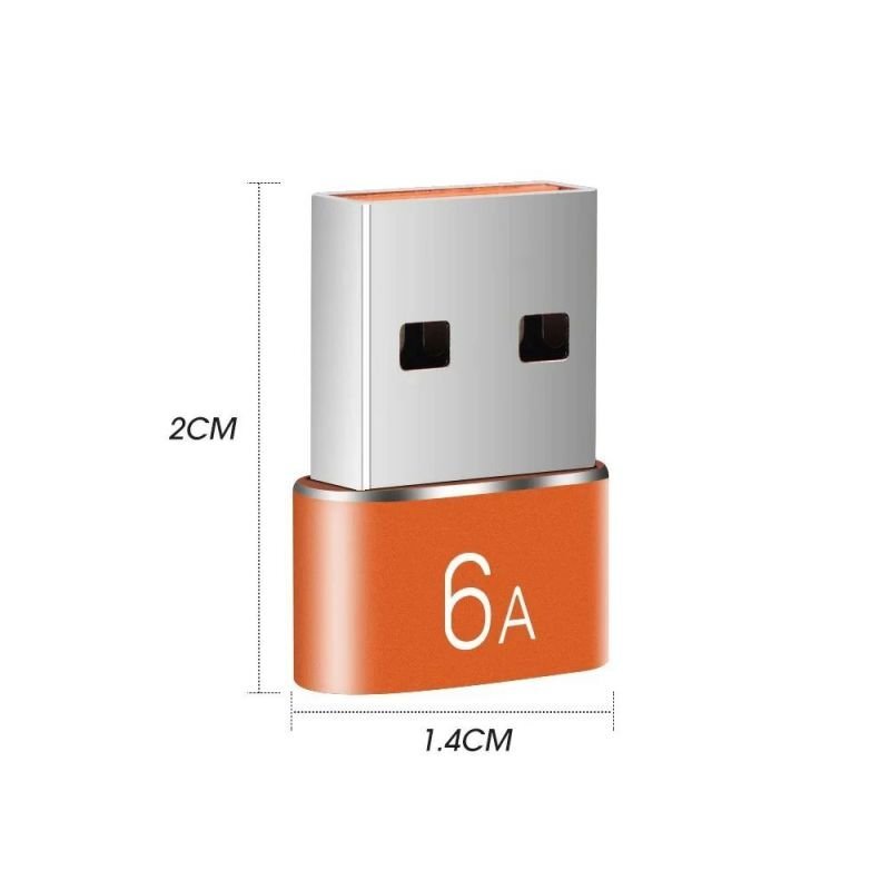 USB Type C（メス）to USB 3.0（オス）変換アダプタ 両面USB 3.0 高速データ伝送 6a 高速充電 iPhone ミニプロマックスAirpods iPadAir_画像5