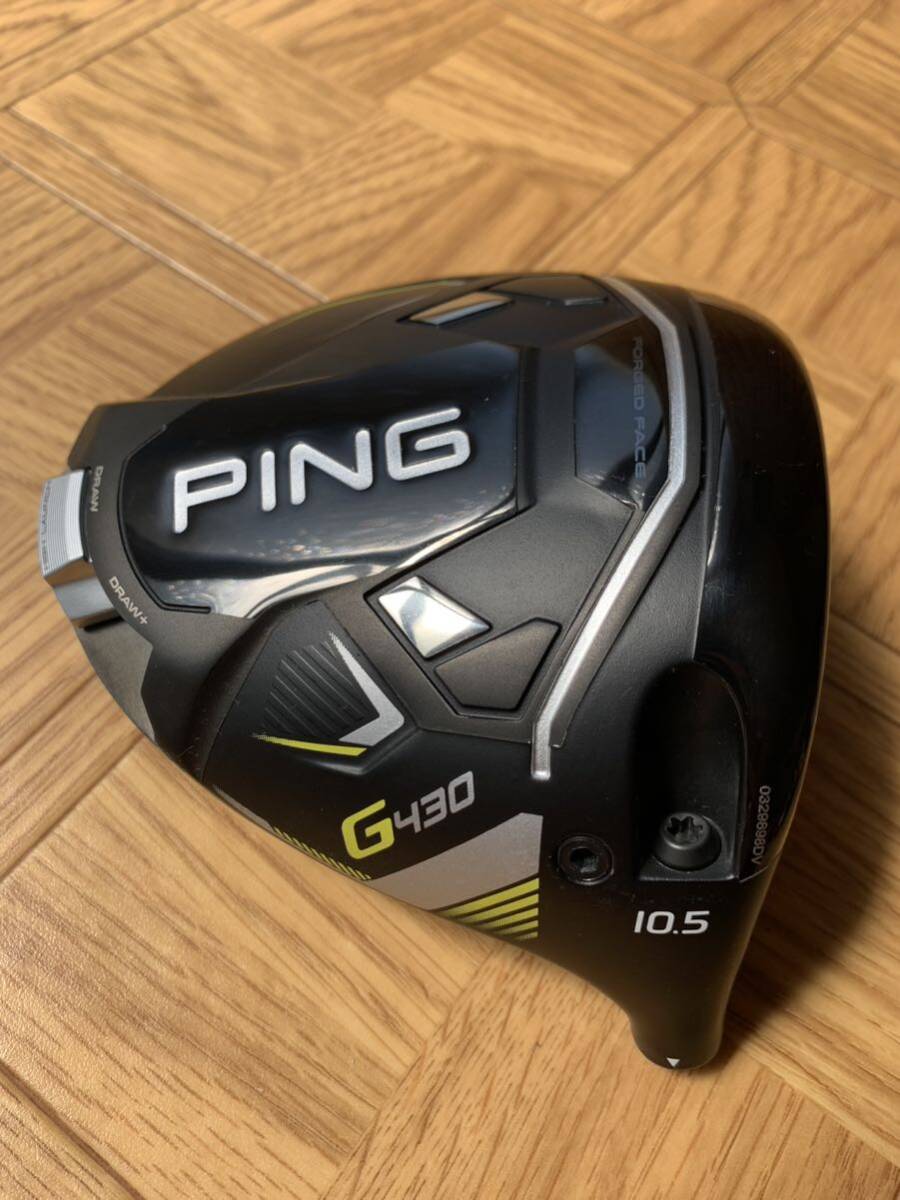 PING ピン G430 HL SFT ドライバー （10.5°）ヘッド単品 日本仕様 美品_画像2