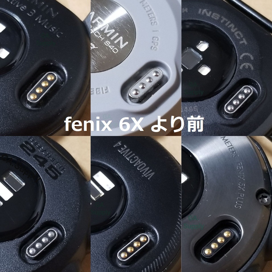 USB iL+炭 GARMIN タイプB 充電器 充電 ケーブル ガーミン 245 255 265 955 965 Instinct Fenix 6 7 6X 7X Approach G12 S12 S42 S62 S70_画像2