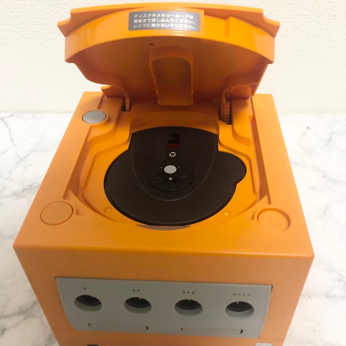Nintendo ゲームキューブ オレンジ 本体 コントローラー セット