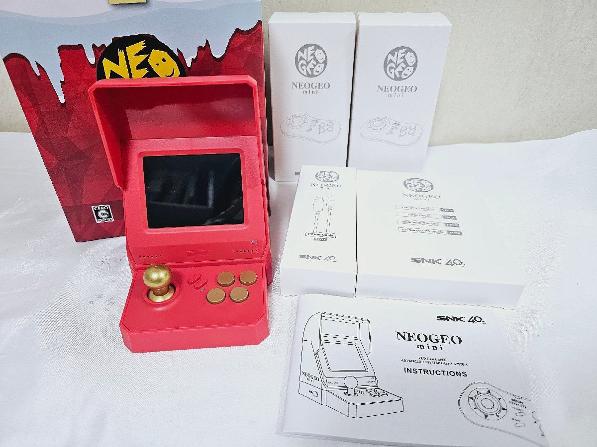 NEOGEO MINI ネオジオ ミニ リミテッドエディション SNK 40thアニバーサリー ゲーム機_画像1