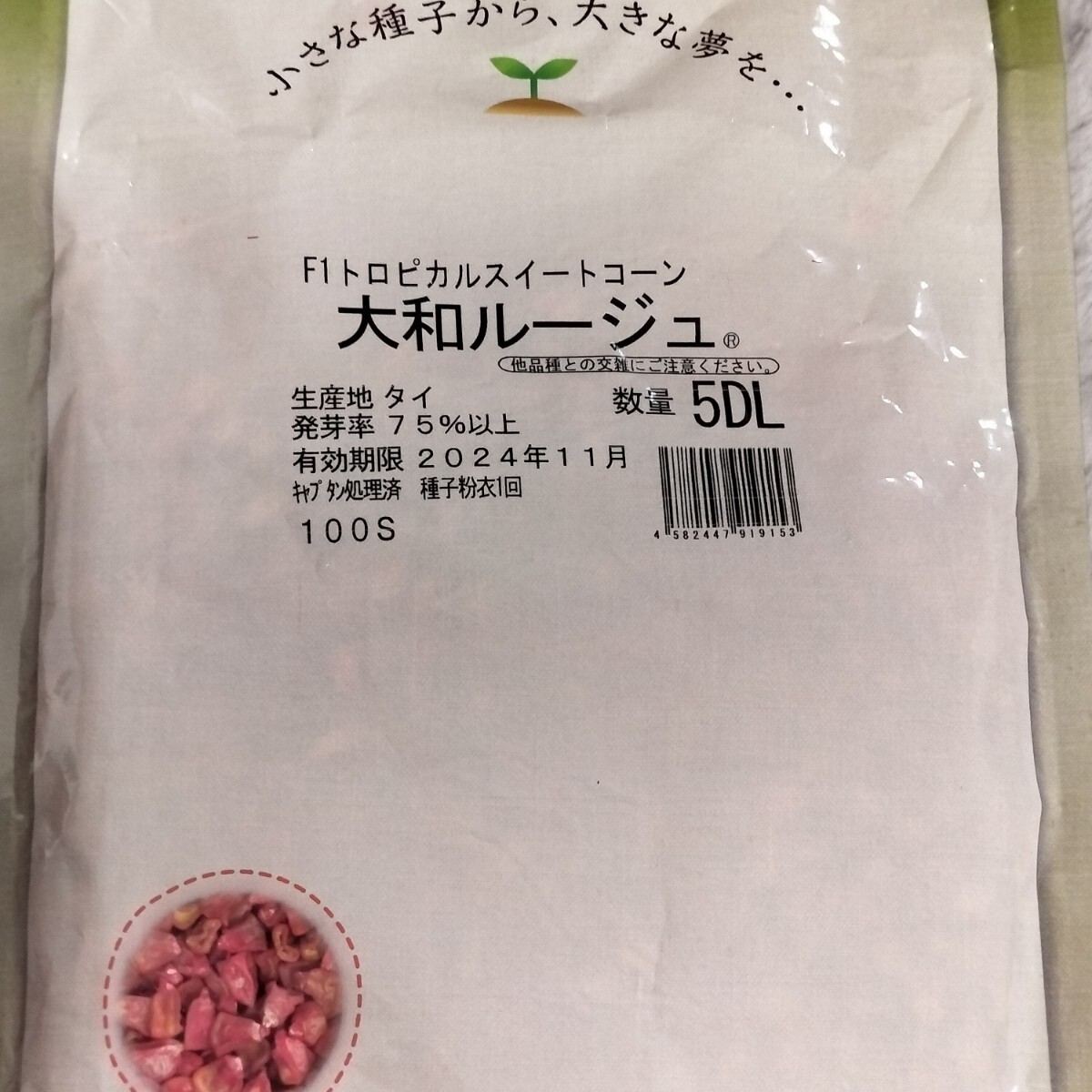 [150 шарик ] Yamato rouge тропический сладкий кукуруза кукуруза красный вид ..