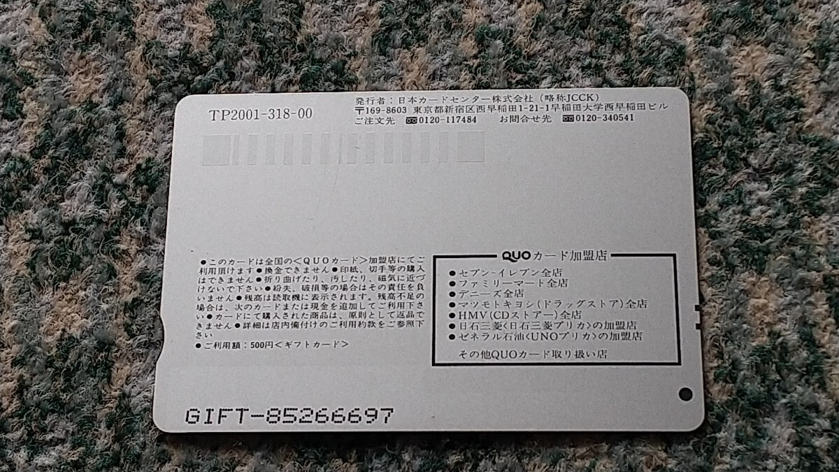 競艇　びわこ競艇　水上の格闘技ＫＹＯＴＥＩ　ＱＵＯカード　クオカード　５００　【送料無料】_画像9