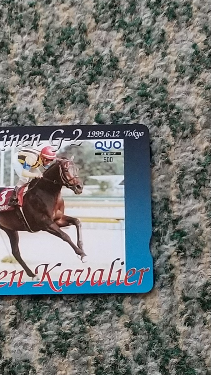 競馬 ローゼンカバリー Rosen Kavalier 第１１３回 目黒記念 GⅡ 1999.6.12 ＱＵＯカード クオカード ５００ 【送料無料】の画像4