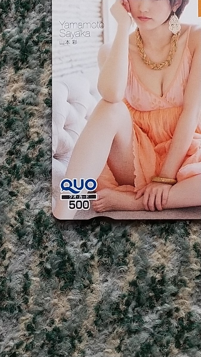  Yamamoto Sayaka Yamamoto Sayaka ENTAMEentameQUO карта QUO card 500 [ бесплатная доставка ]
