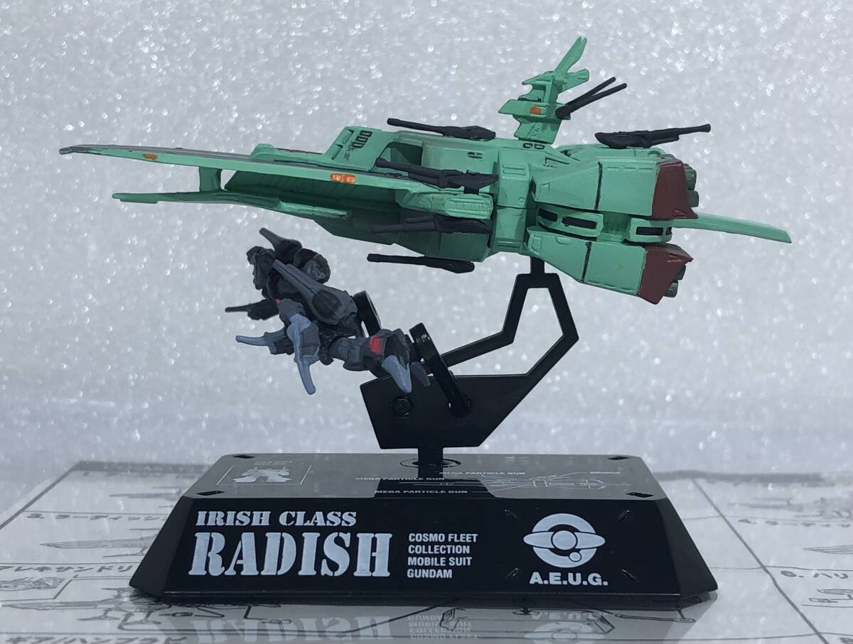 ■完成品 ラーディッシュ / リック・ディアス 2体 付属 ♯ 機動戦士ガンダム コスモフリートコレクション_画像6