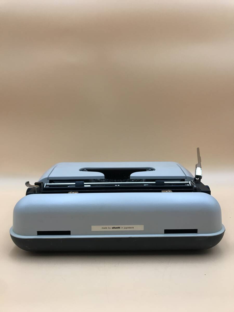 A10190○olivetti オリベッティ タイプライター LETTERA 34 レトロ アンティーク ヴィンテージ コレクション 【未確認】 240401の画像4