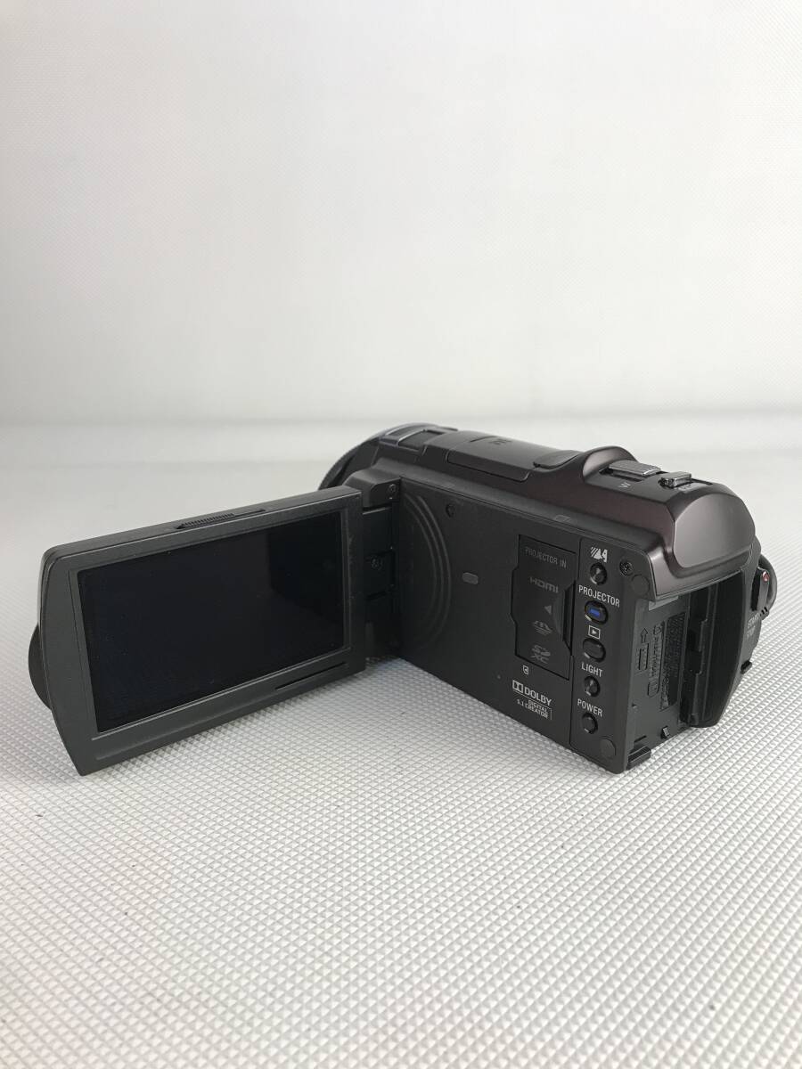 A10304○SONY ソニー HANDYCAM ハンディーカム デジタルビデオカメラ HDR-PJ800 14年製 アダプター AC-L200 【保証あり】240405の画像6