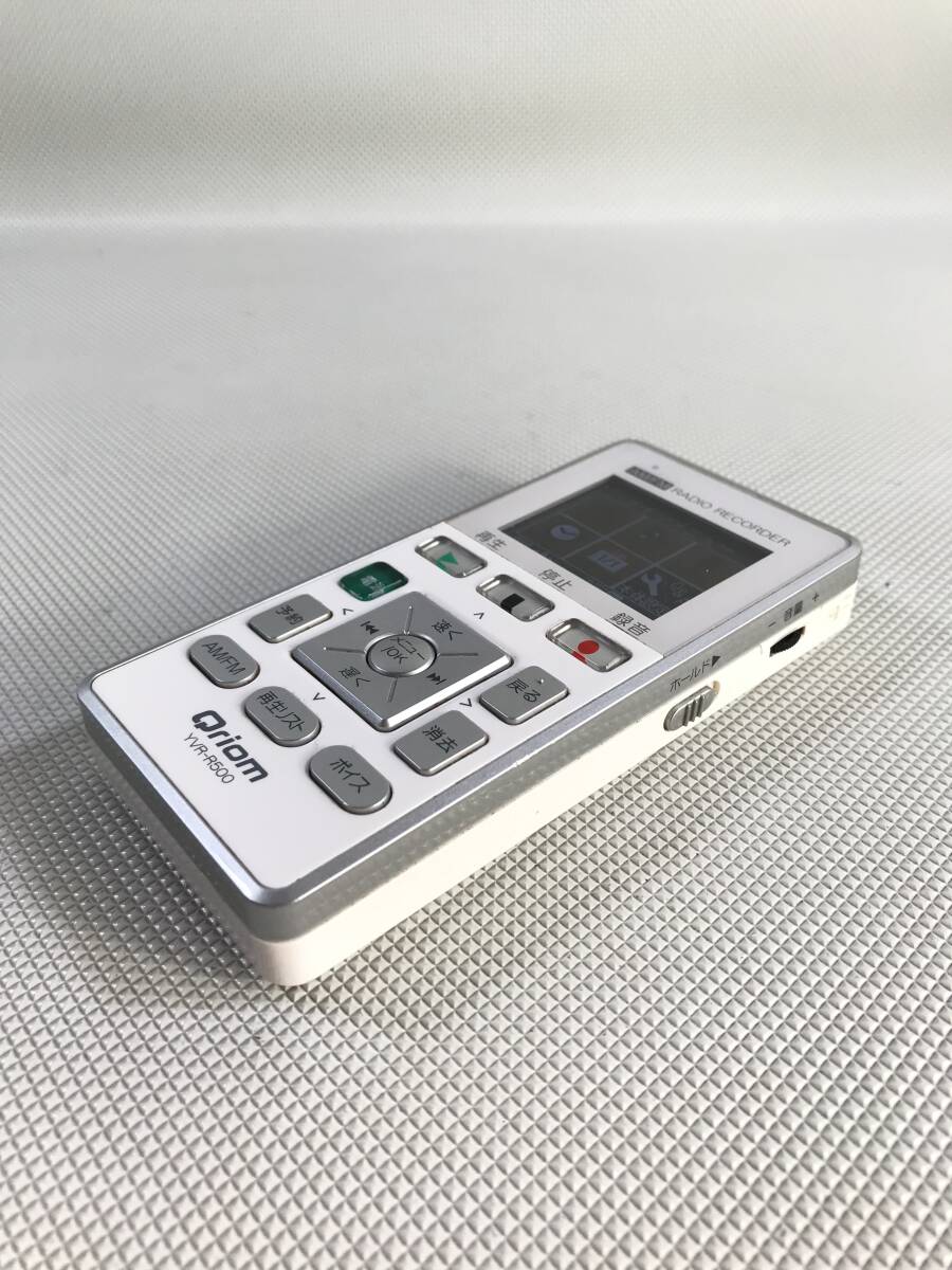 S47620YAMAMZEN mountain .Qriomkyuli Homme IC recorder voice recorder AM/FM radio recorder YVR-R500 recording reset settled with translation 240415