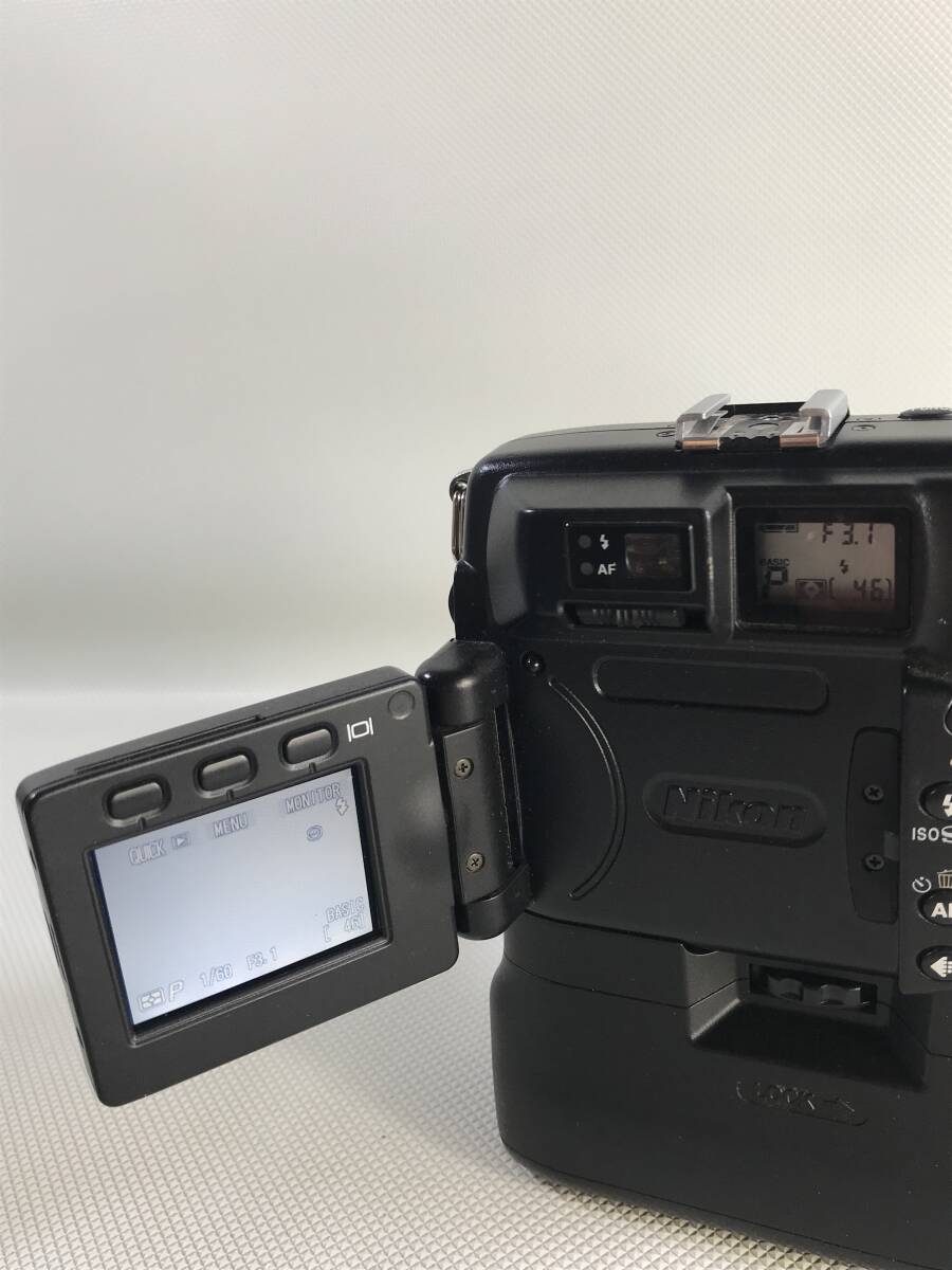 S4782○Nikon ニコン デジタルカメラ デジカメ COOLPIX 500 バッテリーパック MB-E500 ズーム/フラッシュ/シャッターOK 中古 240415_画像2