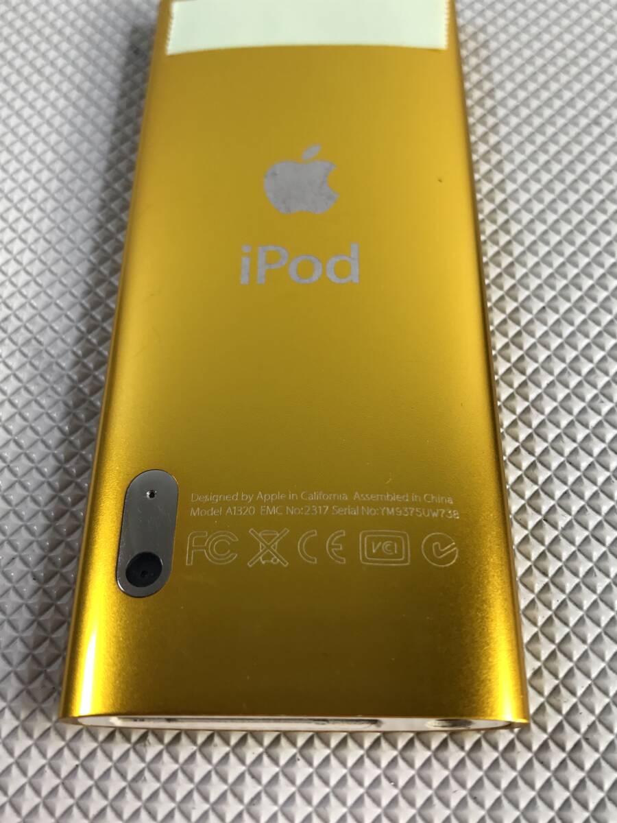 S4840○Apple アップル iPod nano アイポッド ナノ 第5世代 16GB A1320 PC070J リセット済 【訳あり】 240417_画像7